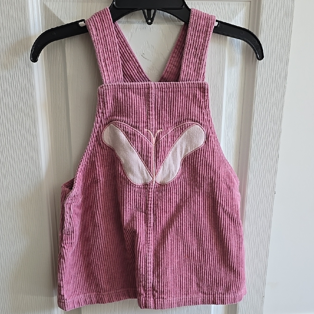 Pink Corduroy Kids Overalls